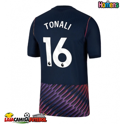 Camisa de Futebol Tottenham Hotspur Sandro Tonali #16 Equipamento Secundário 2026-27 Manga Curta